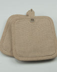 Kitchen Pot Holders - Solid Heather - Set of 2