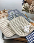 Kitchen Pot Holders - Solid Heather - Set of 2
