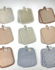 Kitchen Pot Holders - Solid Heather - Set of 2