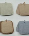 Kitchen Pot Holders - Solid Heather - Set of 2