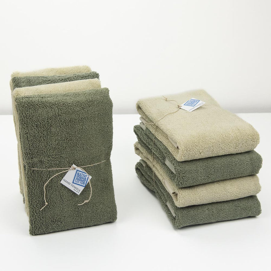 Mixed Greens Hand Towel Bundle