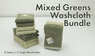 Mixed Greens Washcloth Bundle